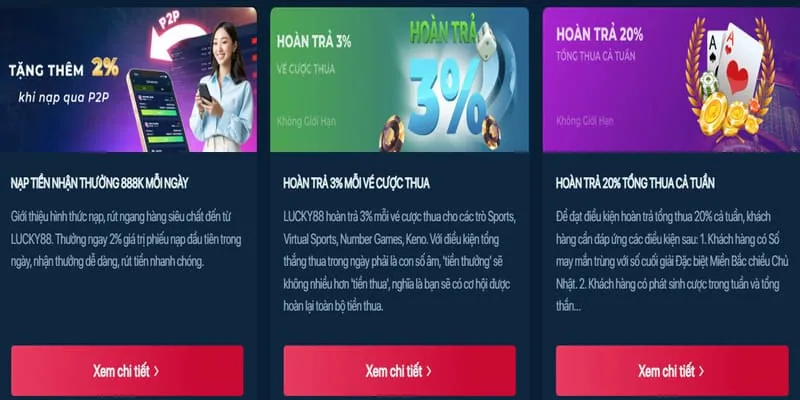 Giải thích các loại khuyến mãi OK9